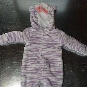 Zebra one piece for baby
